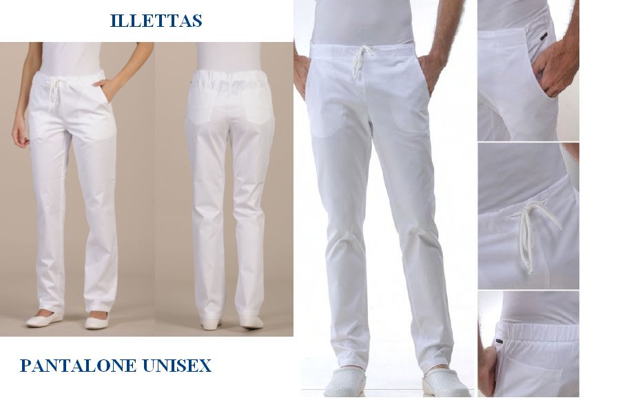 Pantalone unisex Illettas cotone