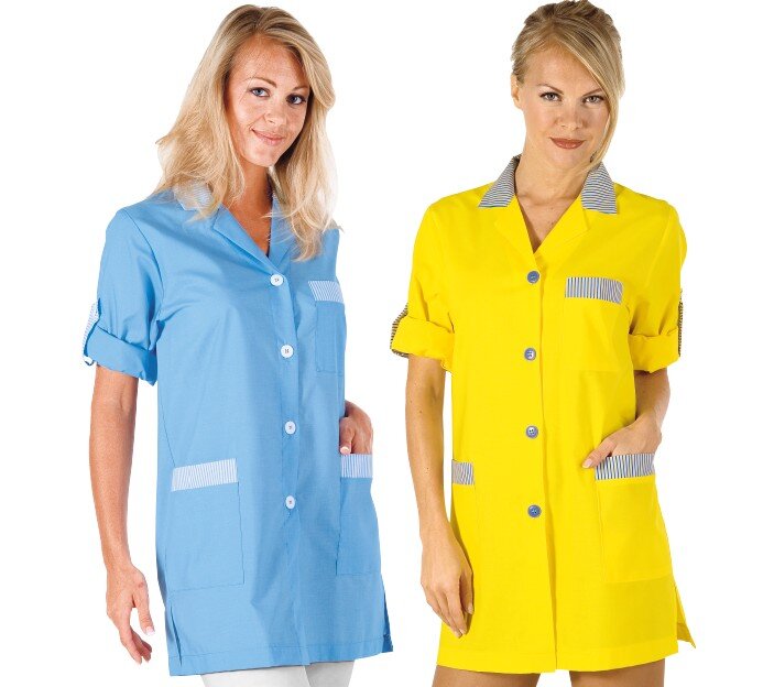 YORK - casacche donna bicolore, in poliestere/ cotone - Camici e Divise  Professionali da lavoro
